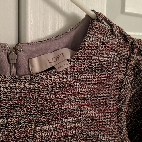 Cute tweed dress from the Loft - Picture 3 of 4